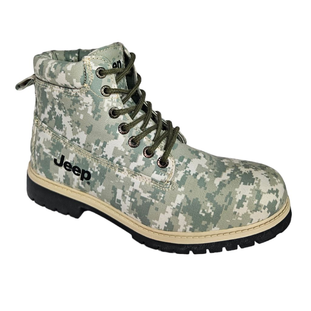 BOTA JEEP VERDE CAMUFLAJE